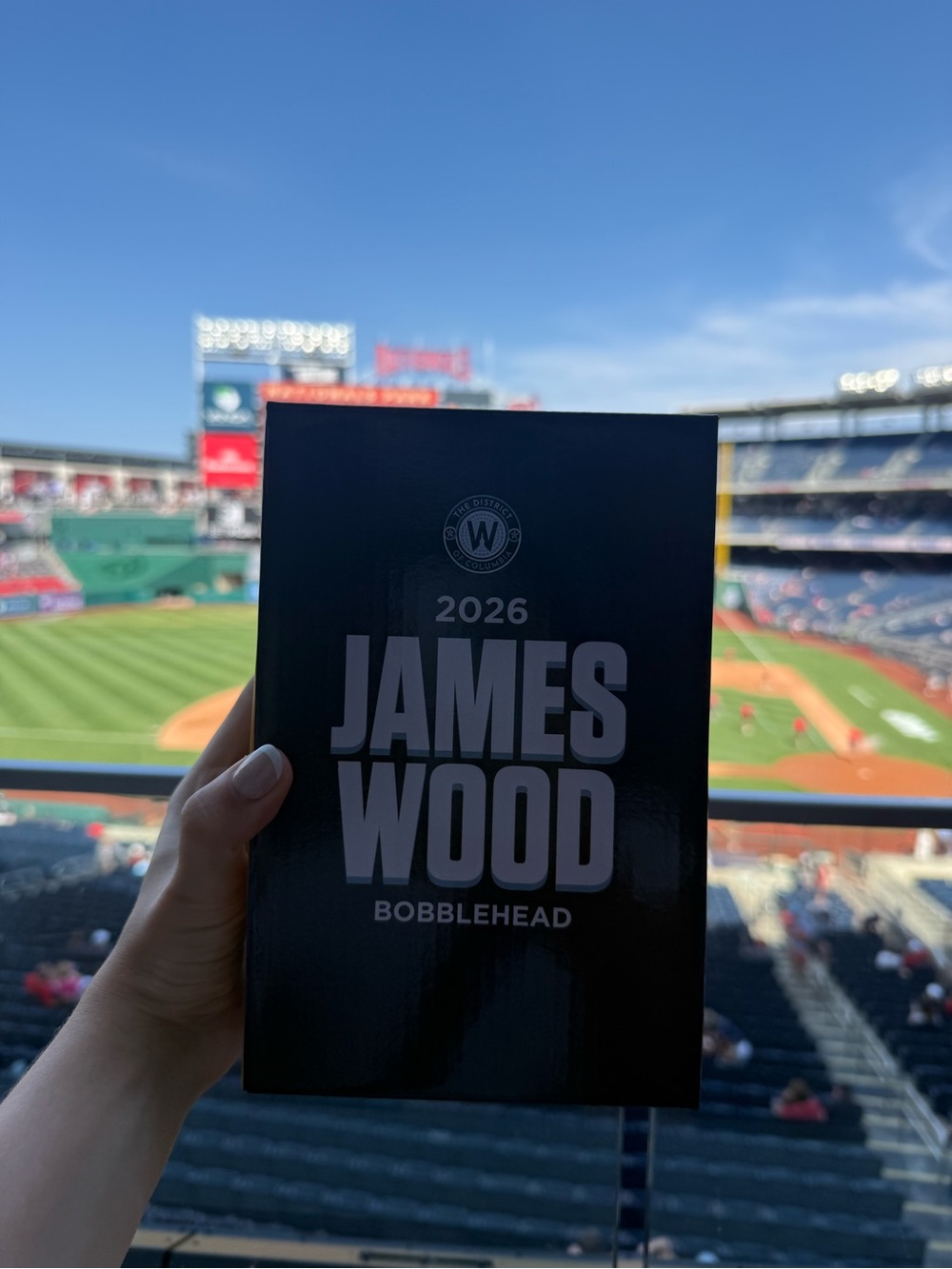 2026 James Wood Bobblehead - Nationals